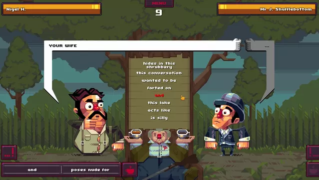 #8. Oh...Sir!! The Insult Simulator (GOG) 由: Good Shepherd Entertainment