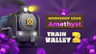 Купить дешево Train Valley 2. Workshop Gems. Amethyst Купить ключ дешево Train Valley 2. Workshop Gems. Amethyst
