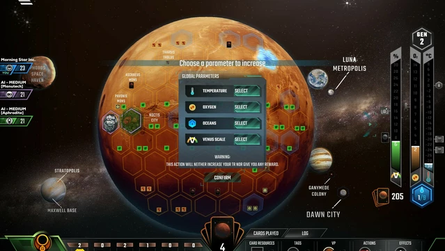 #6. Terraforming Mars - Venus Next (GOG) От: Twin Sails Interactive