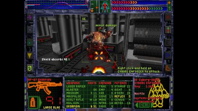 system shock 1 storage level access code