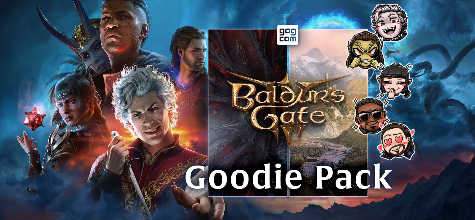 [限免] (GOG) 《Baldur’s Gate 3》Goodie Pack