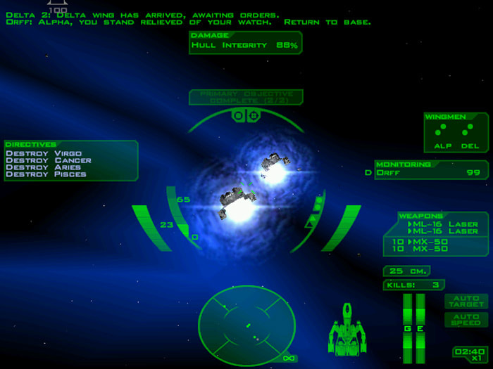 Descent: FreeSpace – The Great War PC gameplay screenshot 2 of 12