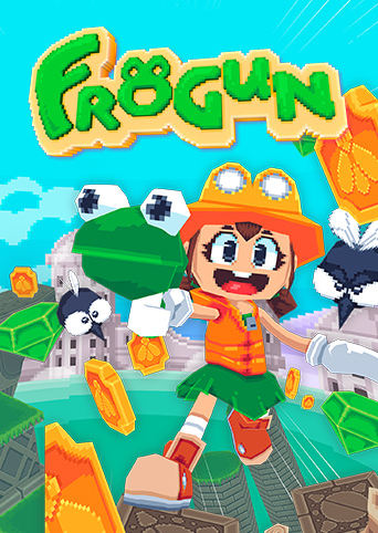 Frogun - Artbook and Manual