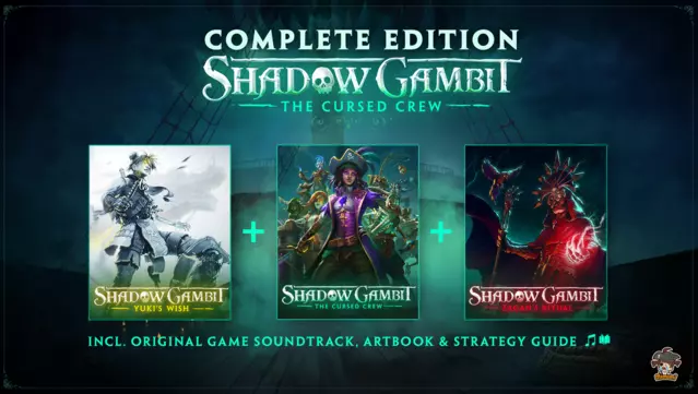 #9. Shadow Gambit: The Cursed Crew Complete Edition (GOG) โดย: Hooded Horse