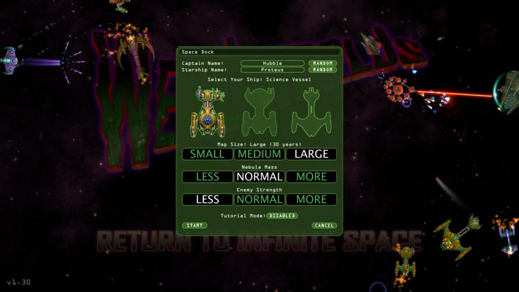 Weird Worlds: Return to Infinite Space screenshot 1