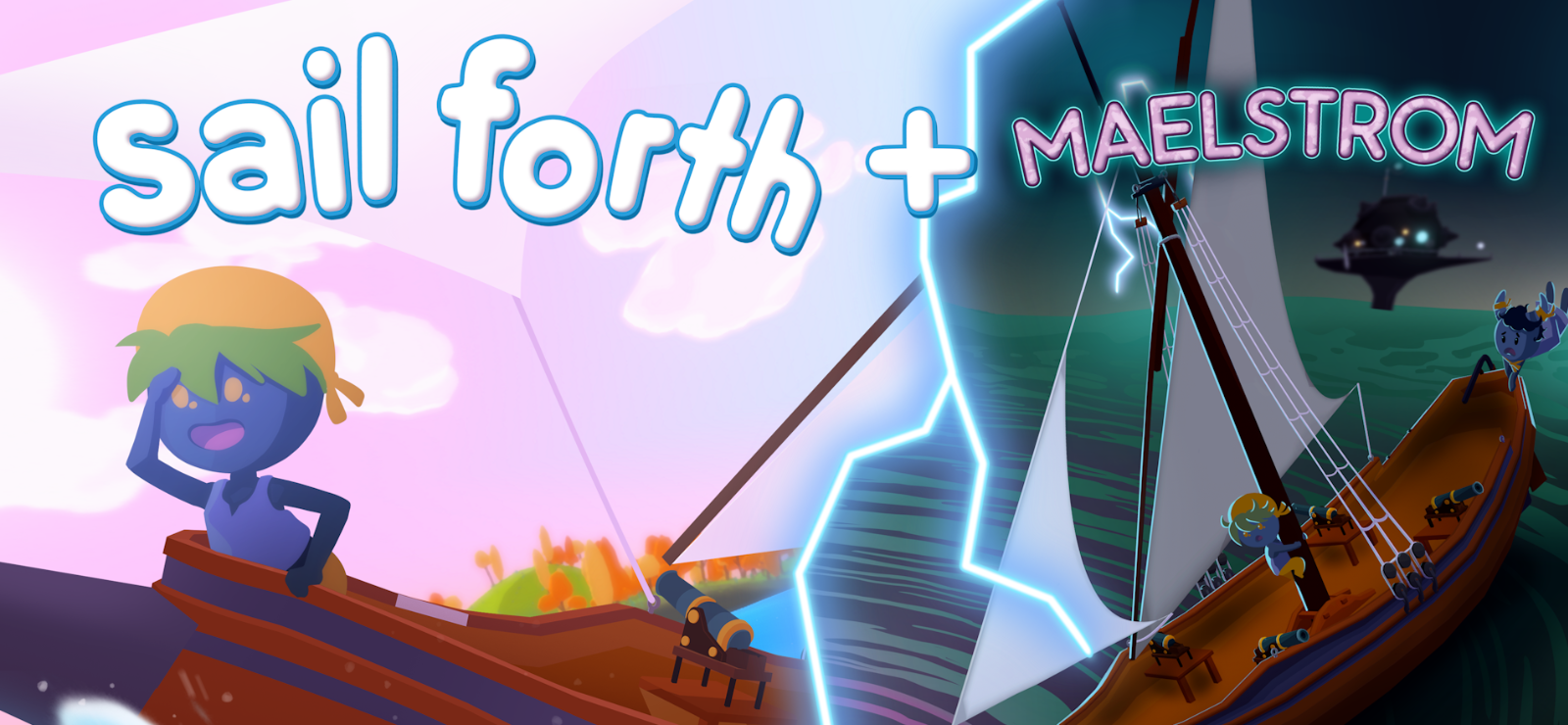 Sail Forth + Maelstrom banner
