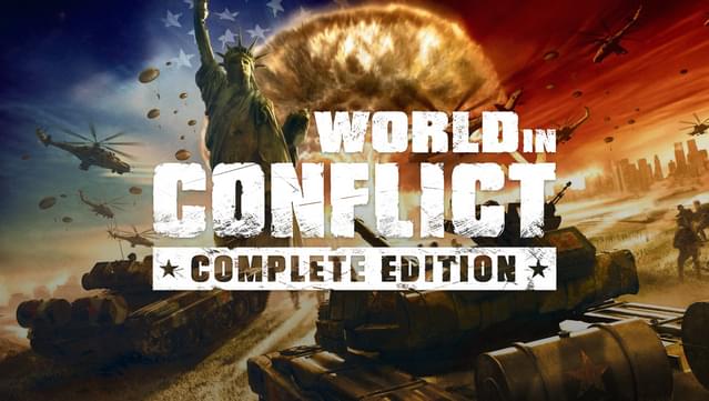 WORLD IN CONFLICT COMPLETE EDITION PC DVD ROM FX EXTRA CON NUEVA EXPANSION AM 
