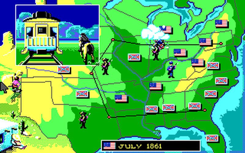 Game s starting. Игра Южная история. North dos. Grove v0.204 "North & South".