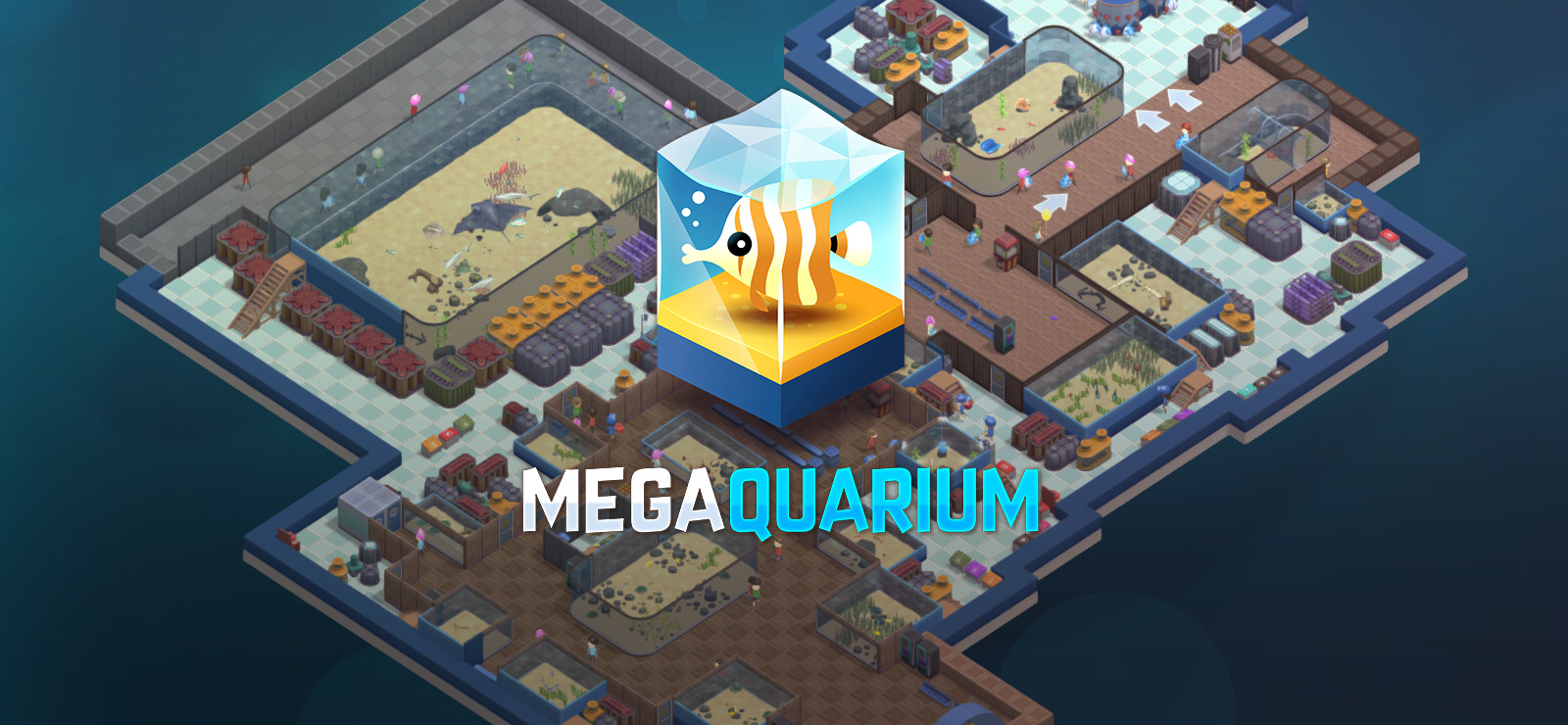 Enjoyable fishy management sim Megaquarium comes to consoles next month