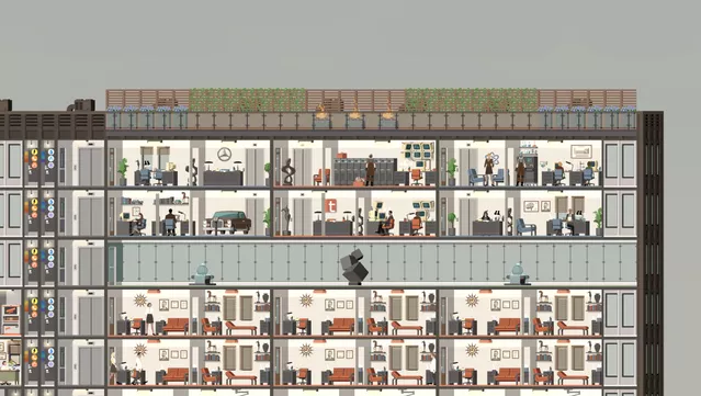 #7. Project Highrise: Brilliant Berlin (GOG) Podle: Kasedo Games