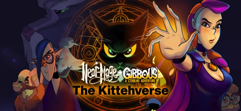Near-Mage + Gibbous: The Kittehverse