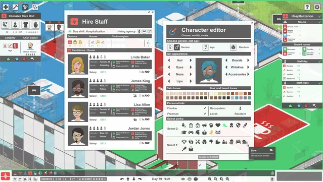 #5. Project Hospital - Doctor Mode (GOG) 由: Oxymoron Games