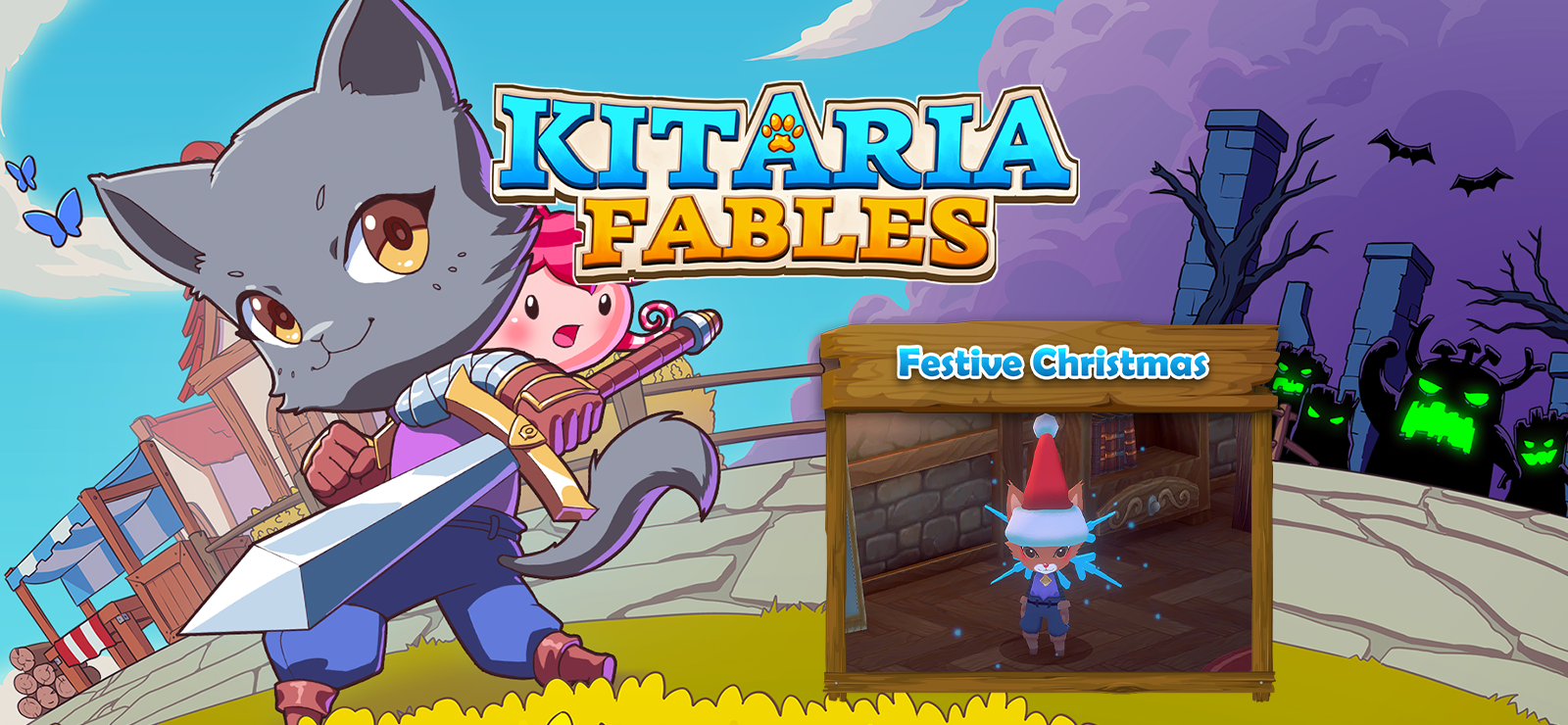 Kitaria Fables - Festive Christmas Outfit