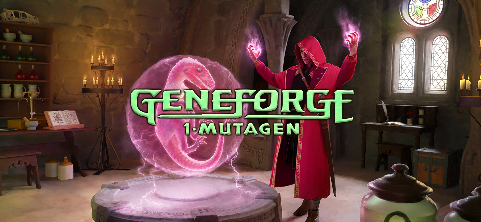 Geneforge 1 - Mutagen banner