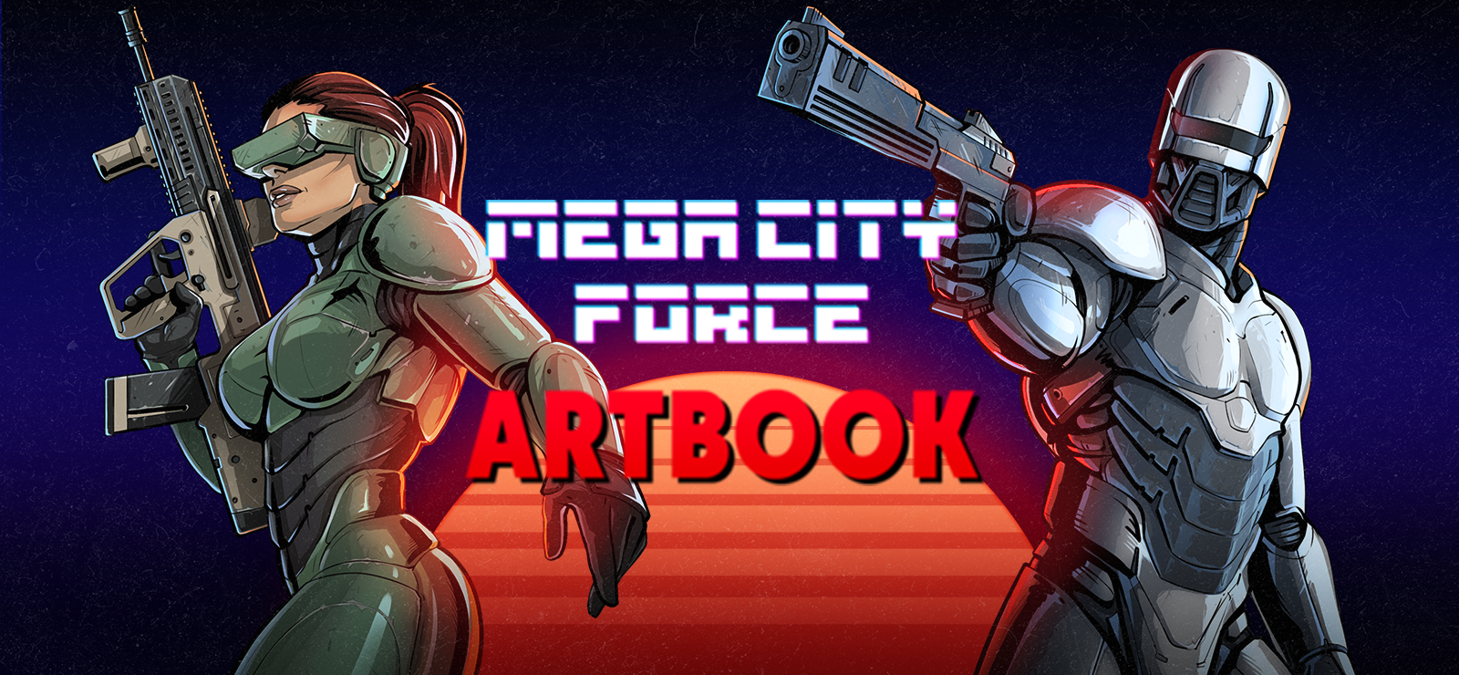 Mega City Force - Digital 80's Artbook