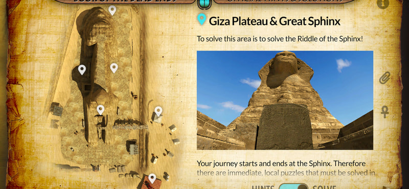 Riddle of the Sphinx™ Book of the Dead Ends™ In-Game Hint Guide - image 1