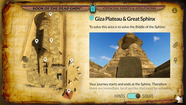 #5. Riddle of the Sphinx™ Book of the Dead Ends™ In-Game Hint Guide (GOG) Bởi: Old World Studios™
