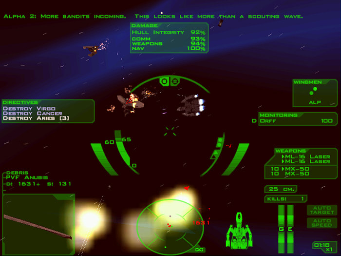 Descent: FreeSpace – The Great War PC gameplay screenshot 1 of 12