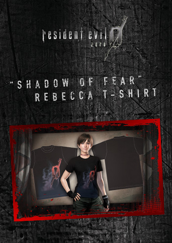 Resident Evil 0 'Shadow of Fear' Rebecca T-shirt cover
