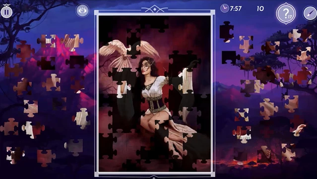 #9. Dark Fantasy 2: Jigsaw Puzzle (GOG) От: MediBang Games