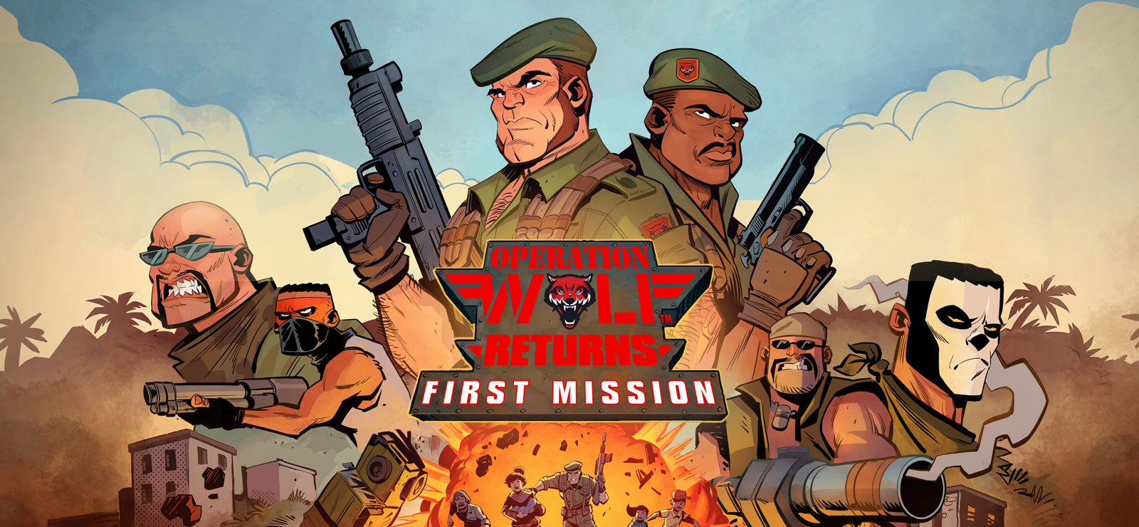 Operation Wolf Returns: First Mission banner