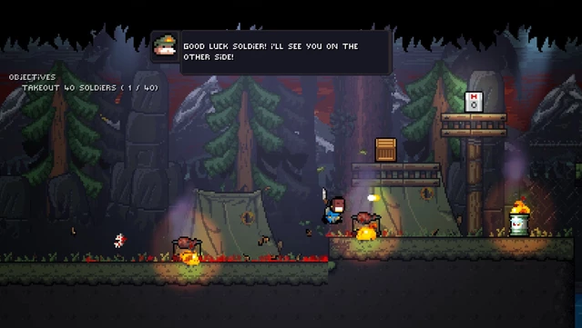 #9. Gunslugs 3: Rogue Tactics (GOG) 由: Orangepixel, HandyGames