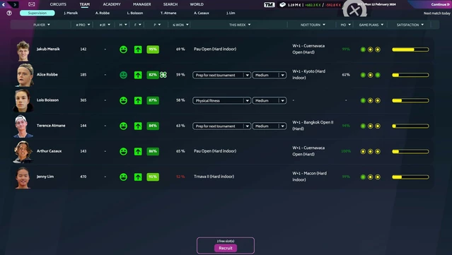 #9. Tennis Manager 2024 (GOG) 게시자: Rebound CG