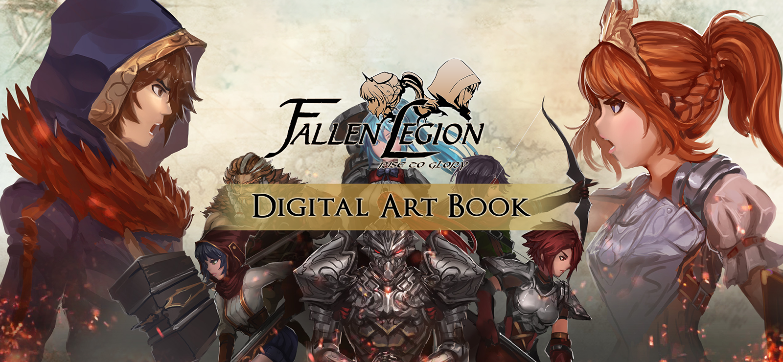 Fallen Legion: Rise To Glory - Digital Art Book