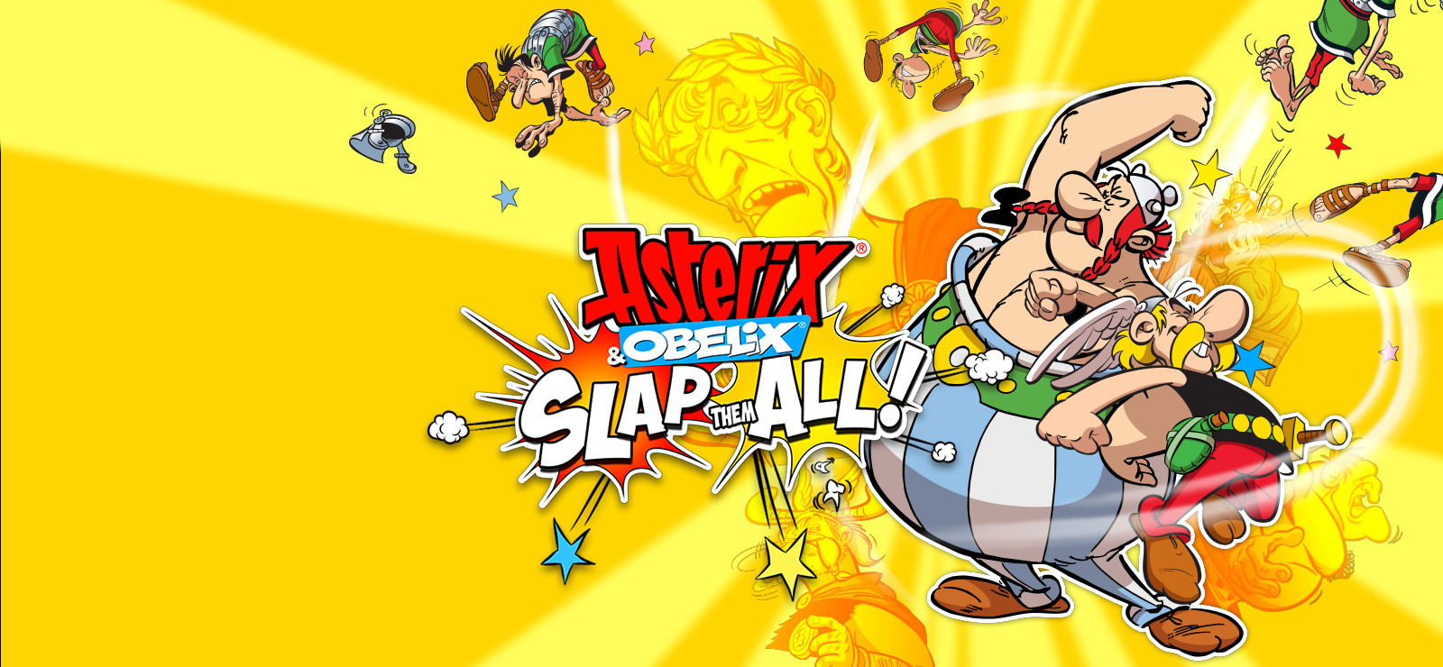 Комбо героев. Asterix & Obelix: slap them all!. Игра Asterix PC Cover.