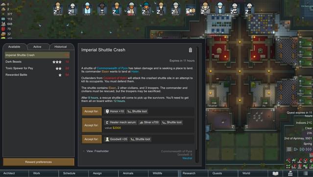 10% RimWorld - Royalty on