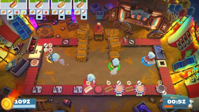 #9. Overcooked! 2 - Carnival of Chaos (GOG) 由: Team17 Digital LTD.