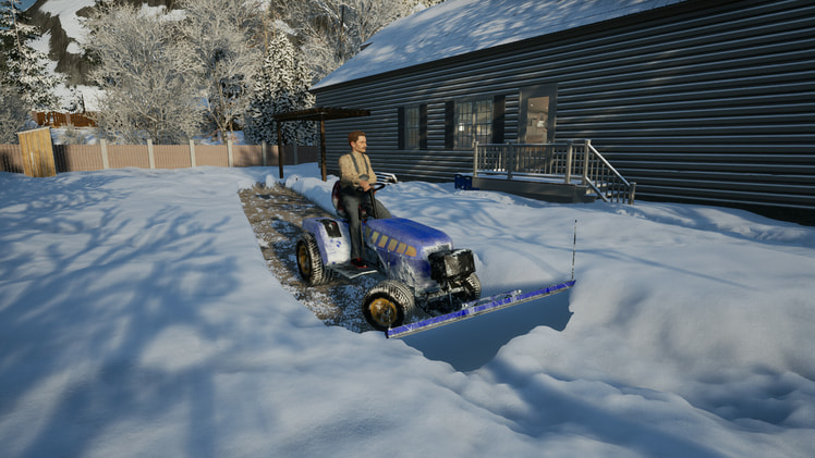 Snow Plowing Simulator screenshot 3