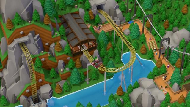 Theme park building game Parkitect is getting 8-player online multiplayer