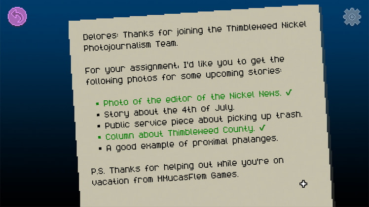 Delores: A Thimbleweed Park Mini-Adventure screenshot 2