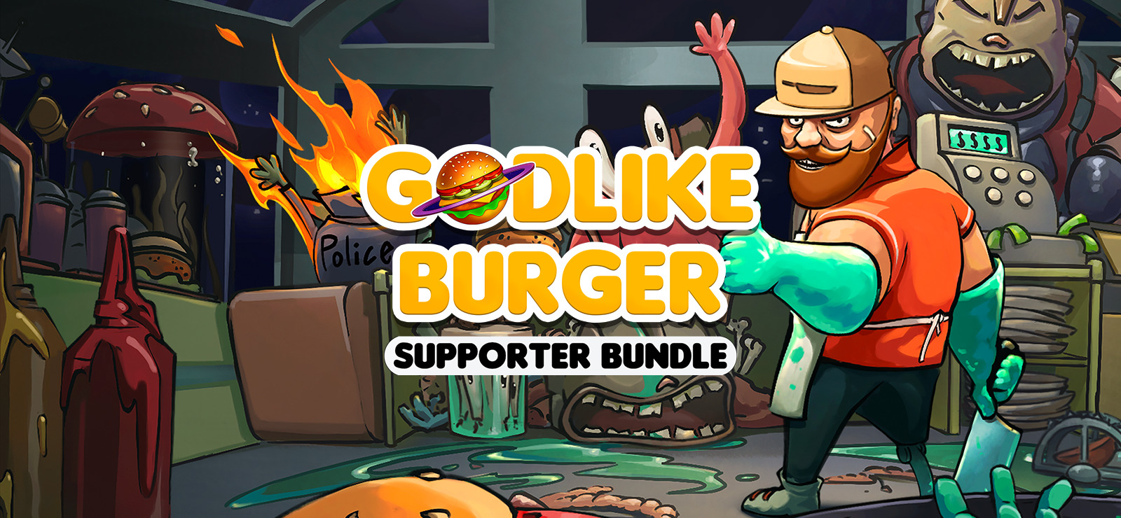 Godlike Burger downloading