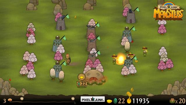 Hands On: PixelJunk Monsters Deluxe, Tower Defense on the Go