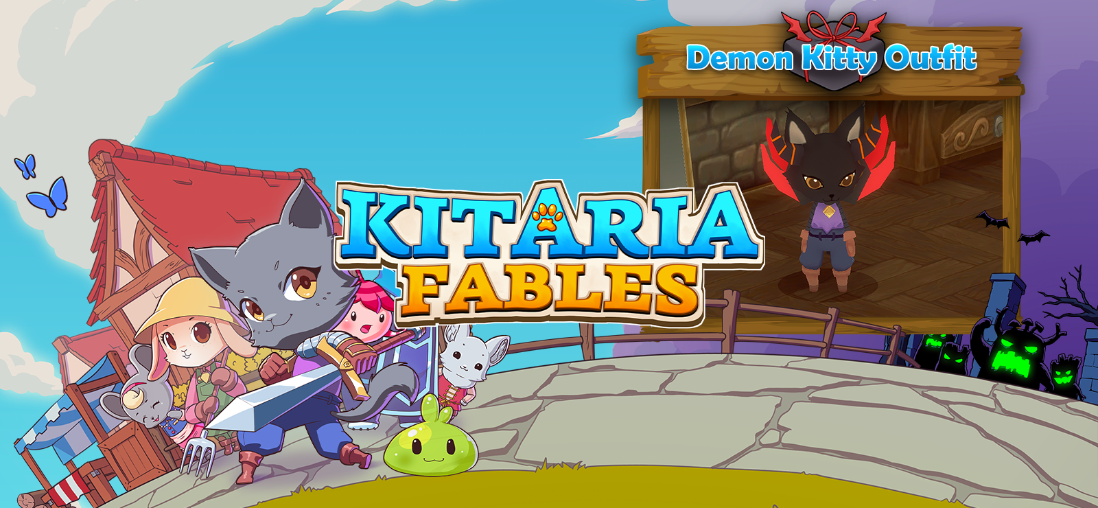 Kitaria Fables - Demon Kitty Outfit