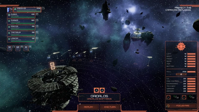 #8. Battlestar Galactica Deadlock: Sin and Sacrifice (GOG) By: Slitherine Ltd.