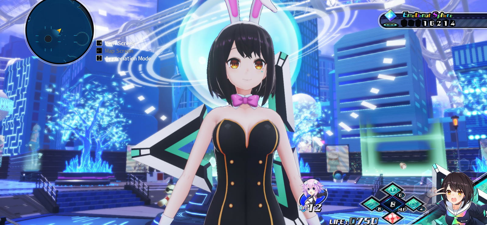Neptunia Virtual Stars - Towa Kiseki: Bunny Outfit