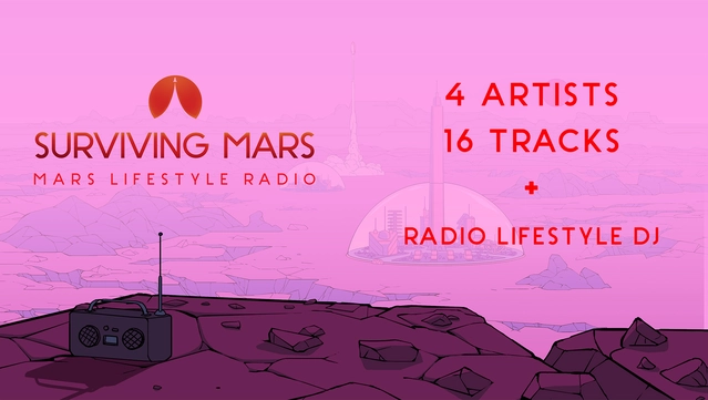 #5. Surviving Mars - Mars Lifestyle Radio (GOG) di: Paradox Interactive