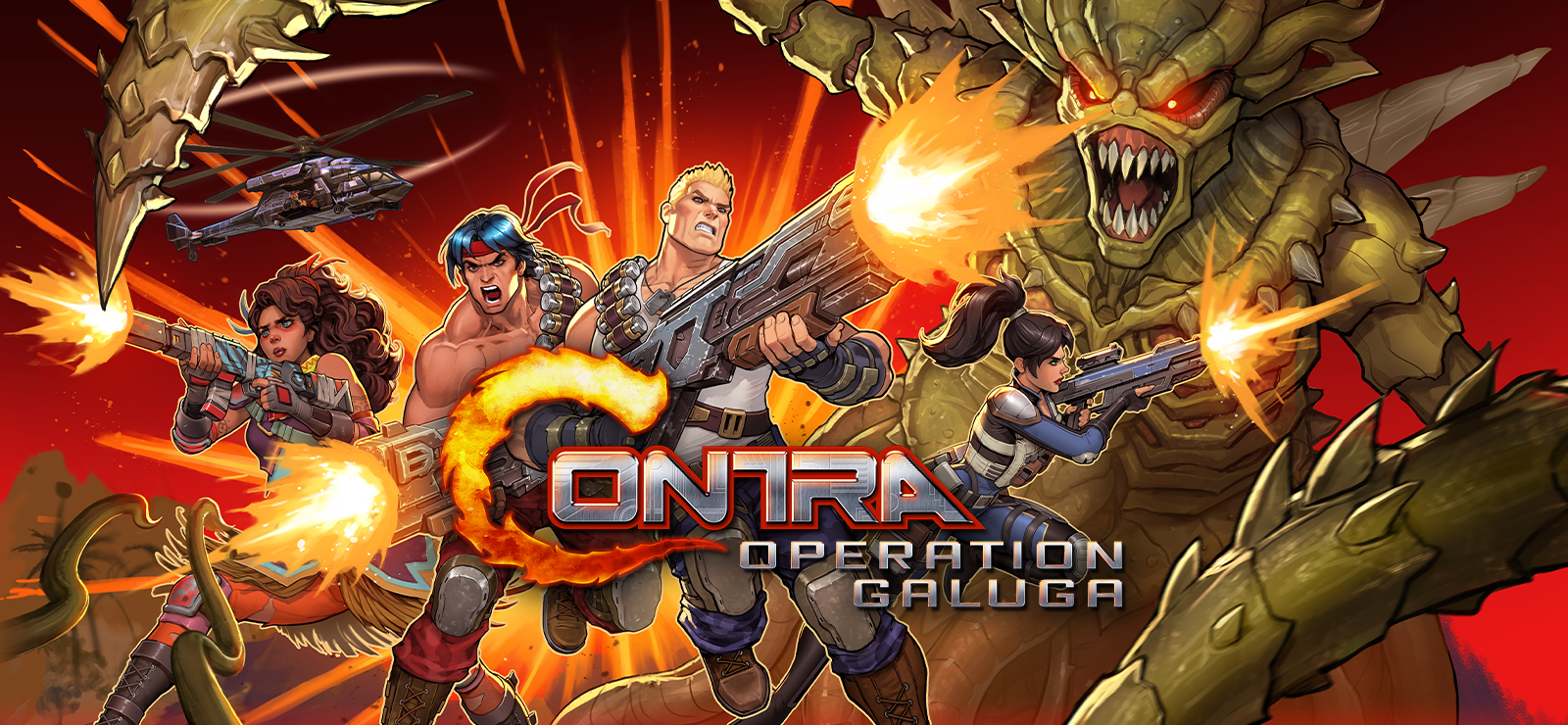Contra Operation Galuga banner
