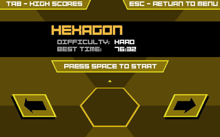 Super Hexagon screenshot 1