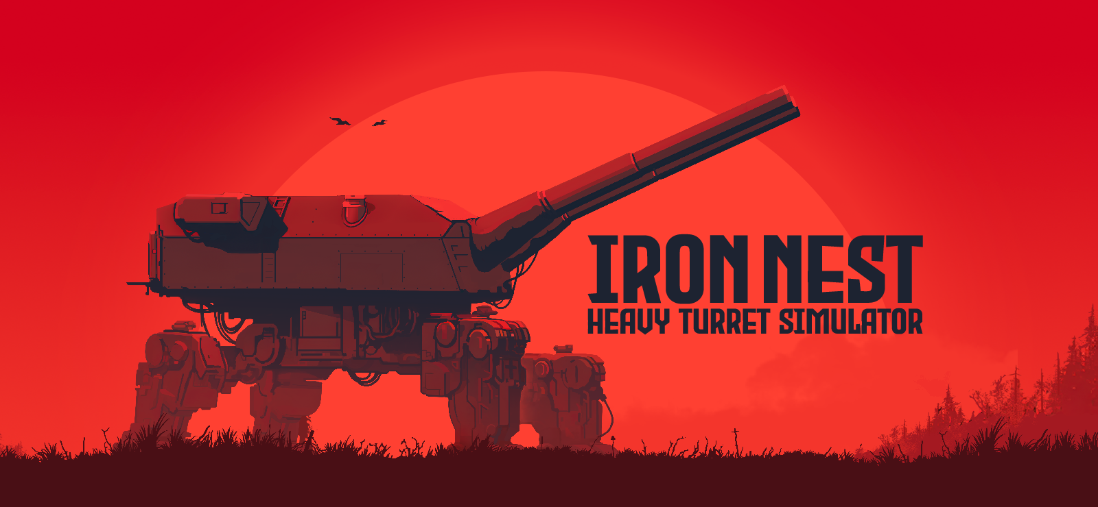 IRON NEST: Heavy Turret Simulator Demo