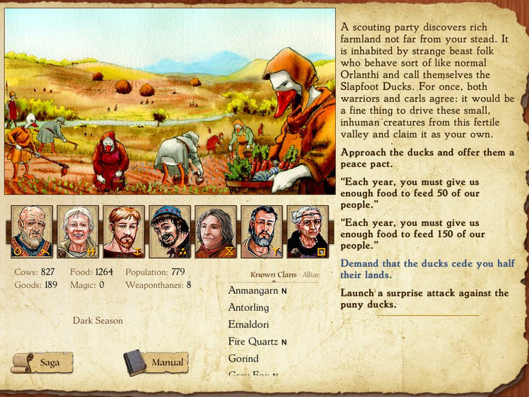 King of Dragon Pass screenshot 1
