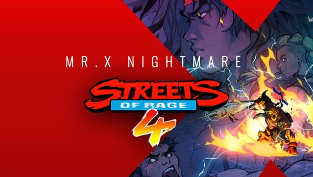 Streets of rage 4 mr x nightmare прохождение