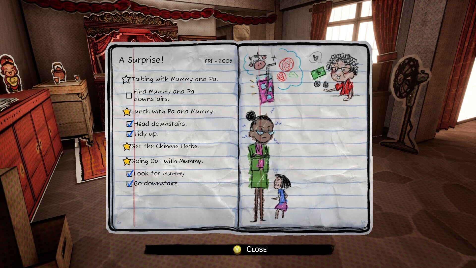 Paper Ghost Stories: Third Eye Open — official screenshot 5