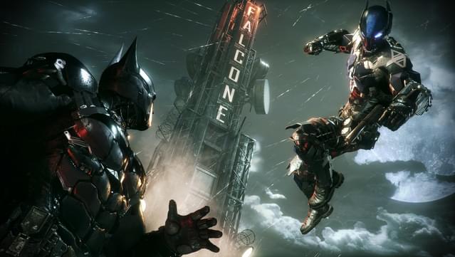 Batman Arkham Knight - The Batman Movie Skin Free Roam Gameplay