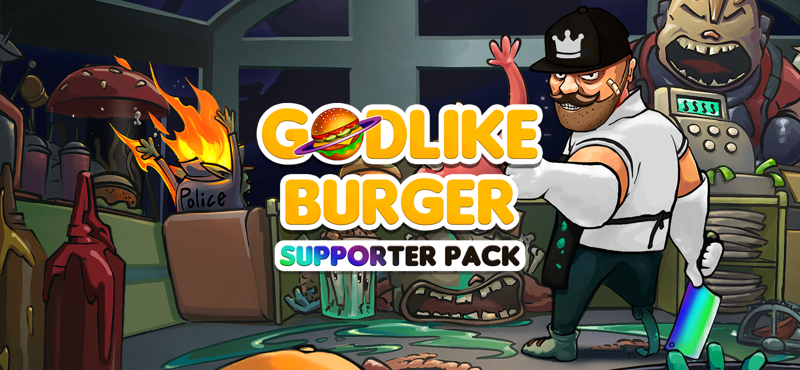 Godlike Burger – Supporter Pack