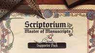 Купить ключ дешево Scriptorium. Master of Manuscripts. Supporter Pack