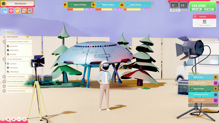 Moviehouse - The Film Studio Tycoon screenshot 2